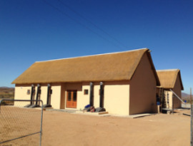 Goegap thatching project reception area